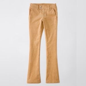 American Eagle Outfitters Tan Flare Jeans